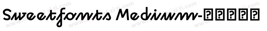 Sweetfonts Medium字体转换